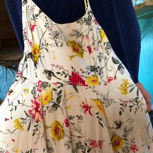 Old navy spring flower dress, XL